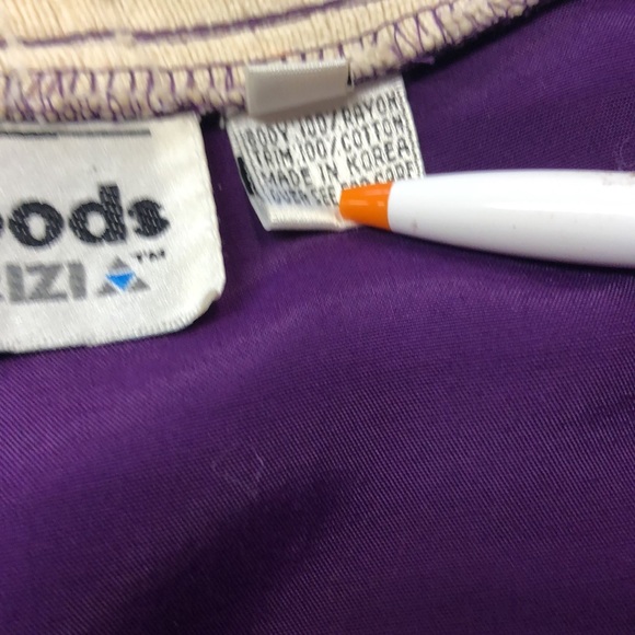 VTG 80s Moods by Krista Purple Letterman Sweater Style Jacket Blazer Oversized - Picture 7 of 7